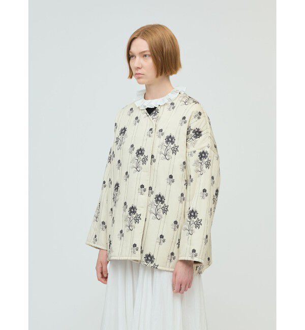 mizuiro ind「mizuiro ind プリントキルティングジャケット」|その他|