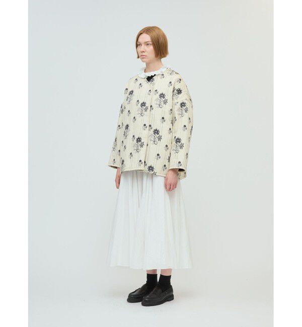 mizuiro ind「mizuiro ind プリントキルティングジャケット」|その他|