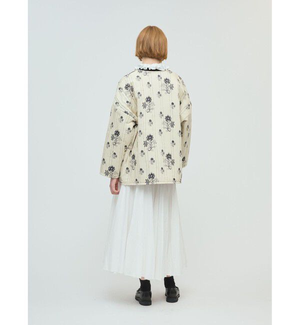 mizuiro ind「mizuiro ind プリントキルティングジャケット」|その他|