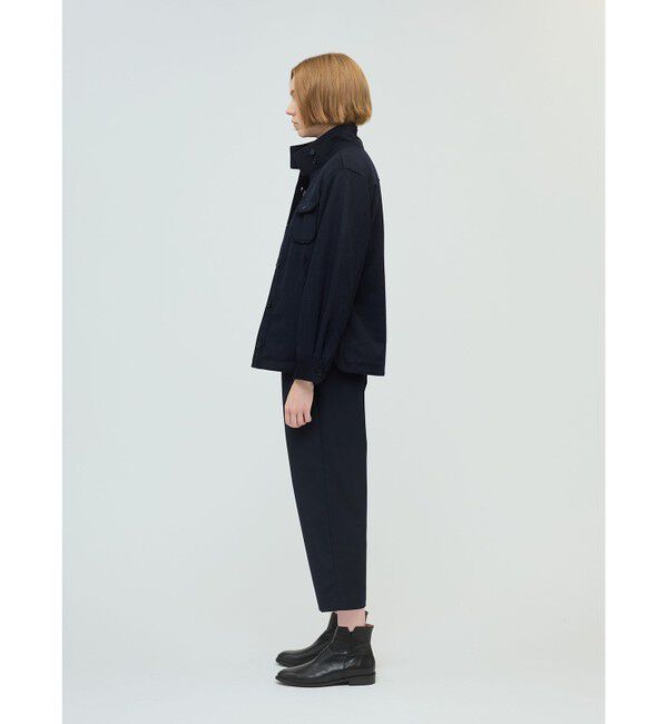 mizuiro ind「mizuiro ind バックボアシャツジャケット」|その他|