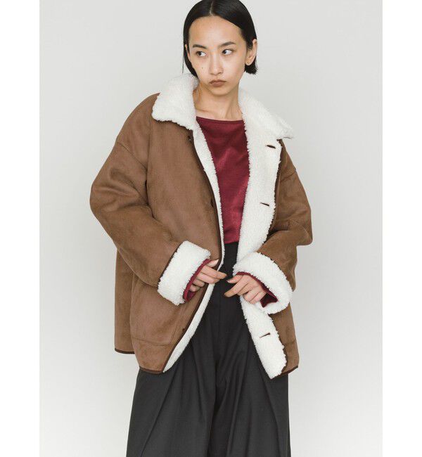 MIDIUMISOLID「MIDIUMISOLID ムートンジャケット」|その他|