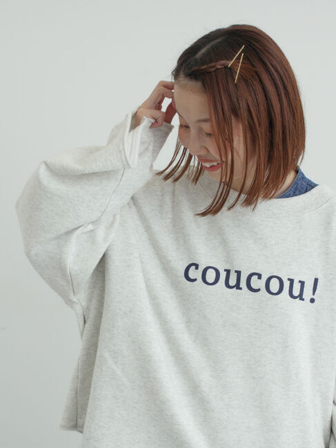 Samansa Mos2「シンプルロゴアソート裏起毛スウェット」|Tシャツ・カットソー|