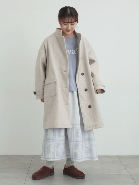 Samansa Mos2「シンプルロゴアソート裏起毛スウェット」|Tシャツ・カットソー|