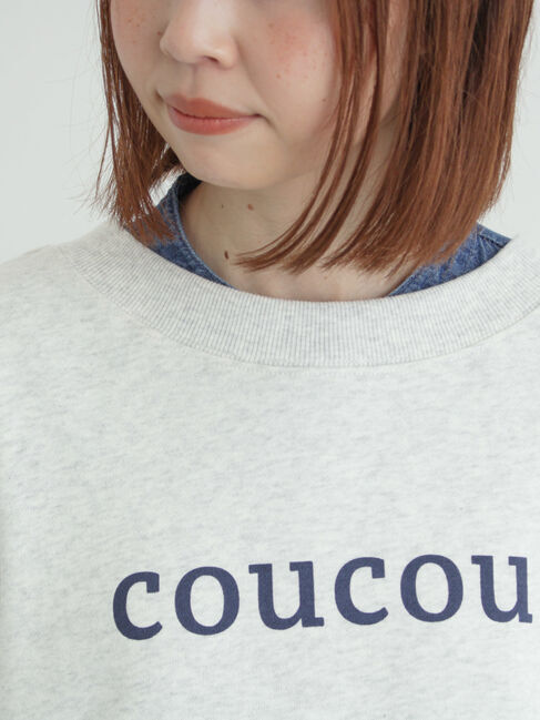 Samansa Mos2「シンプルロゴアソート裏起毛スウェット」|Tシャツ・カットソー|