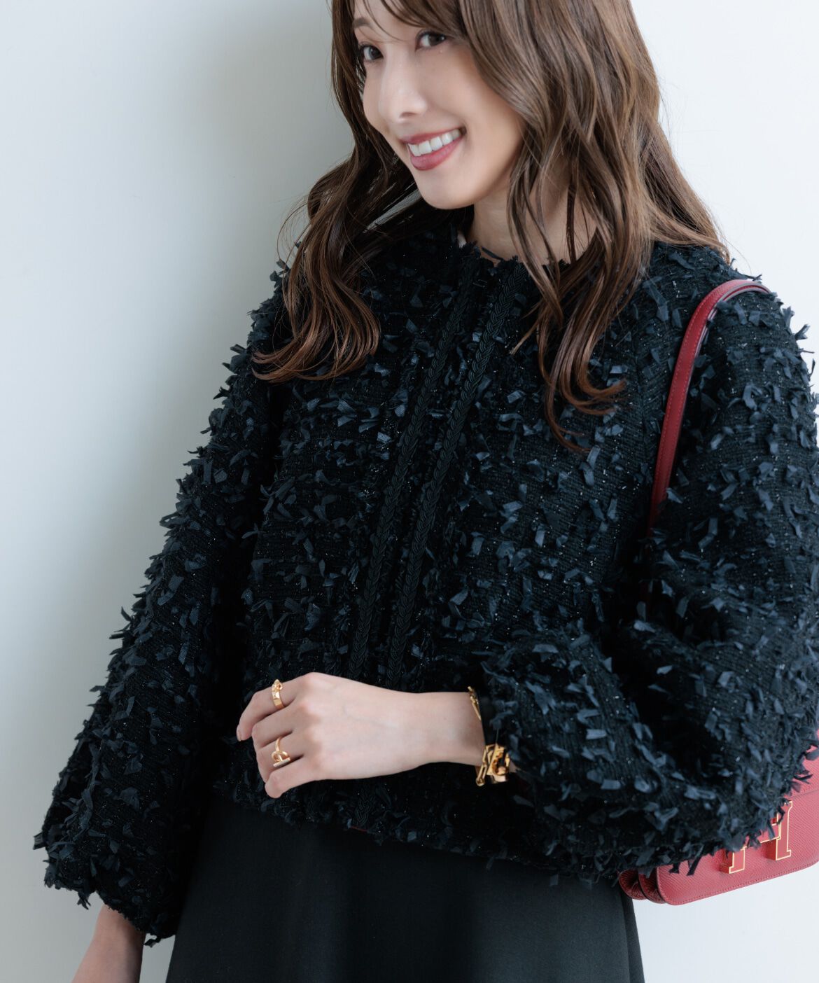 Maglie le cassetto「《M Maglie le cassetto&times;冨張愛》ツイードで魅せるこなれブルゾン」|その他|