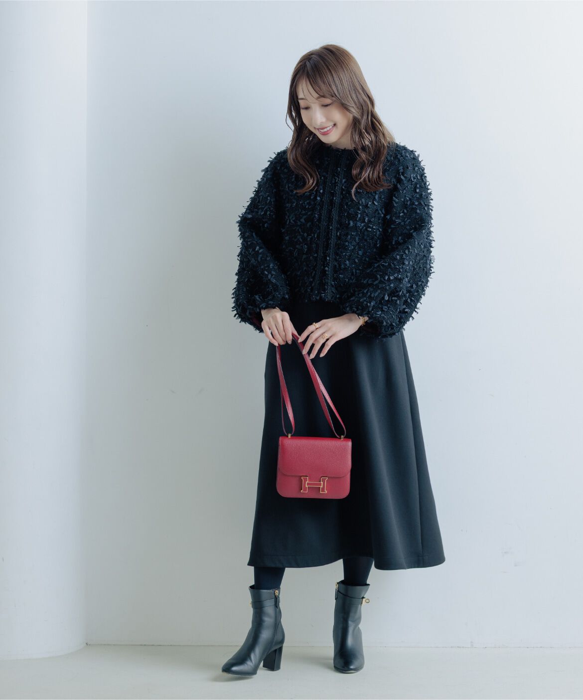 Maglie le cassetto「《M Maglie le cassetto&times;冨張愛》ツイードで魅せるこなれブルゾン」|その他|