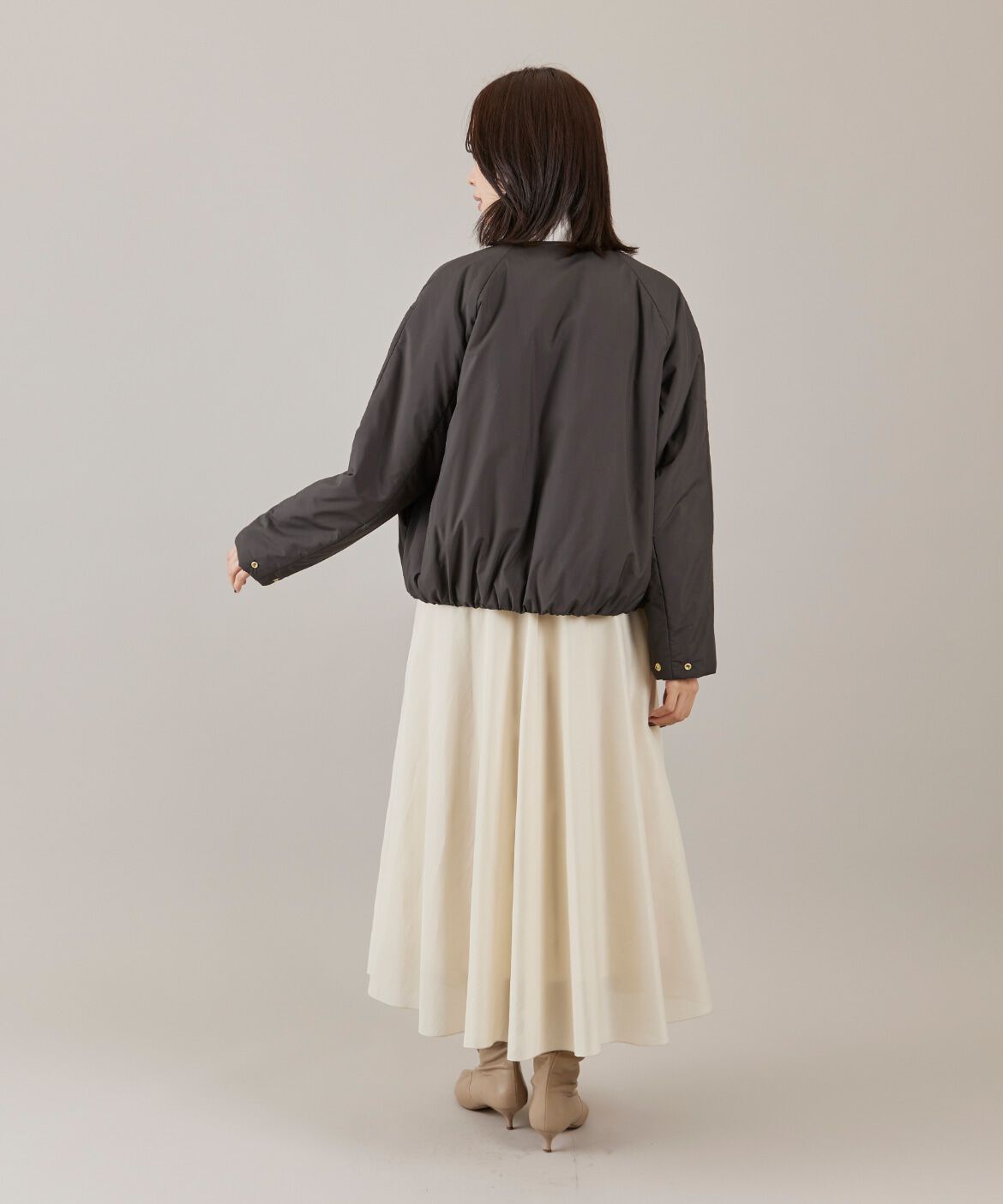 INED「ノーカラー中綿ブルゾン《LIMONTA EAST》」|その他|