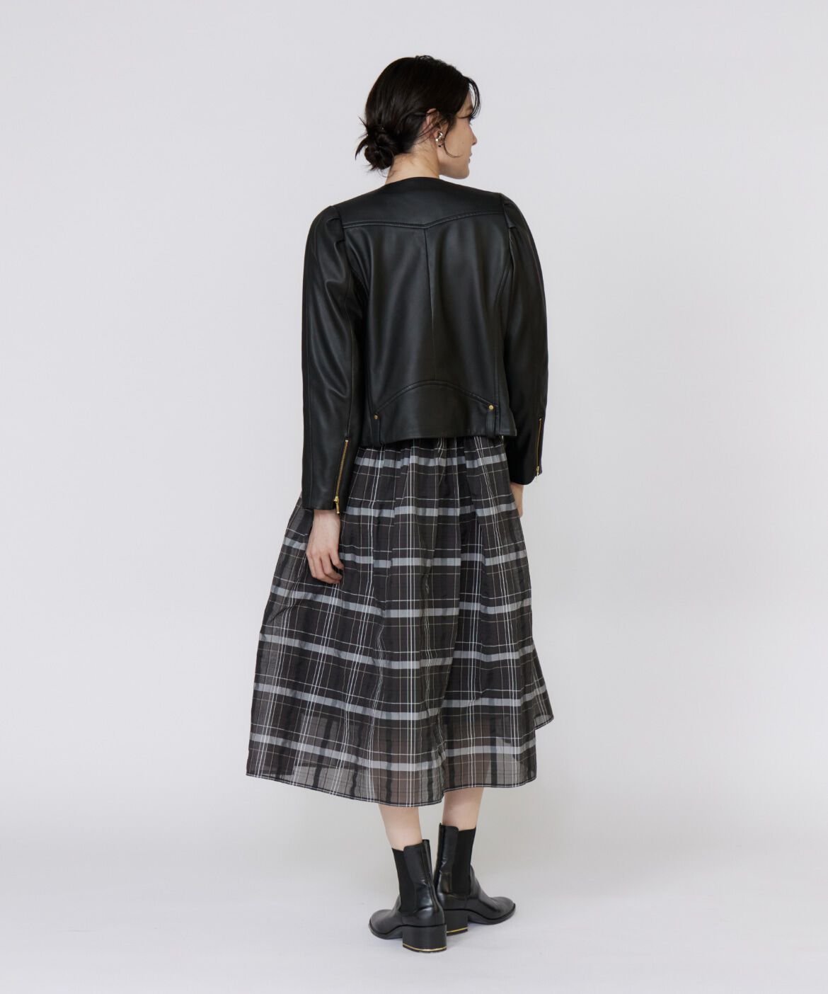 Maglie le cassetto「《大きいサイズ》スパニッシュラムレザーブルゾン《M Maglie le cassetto》」|その他|