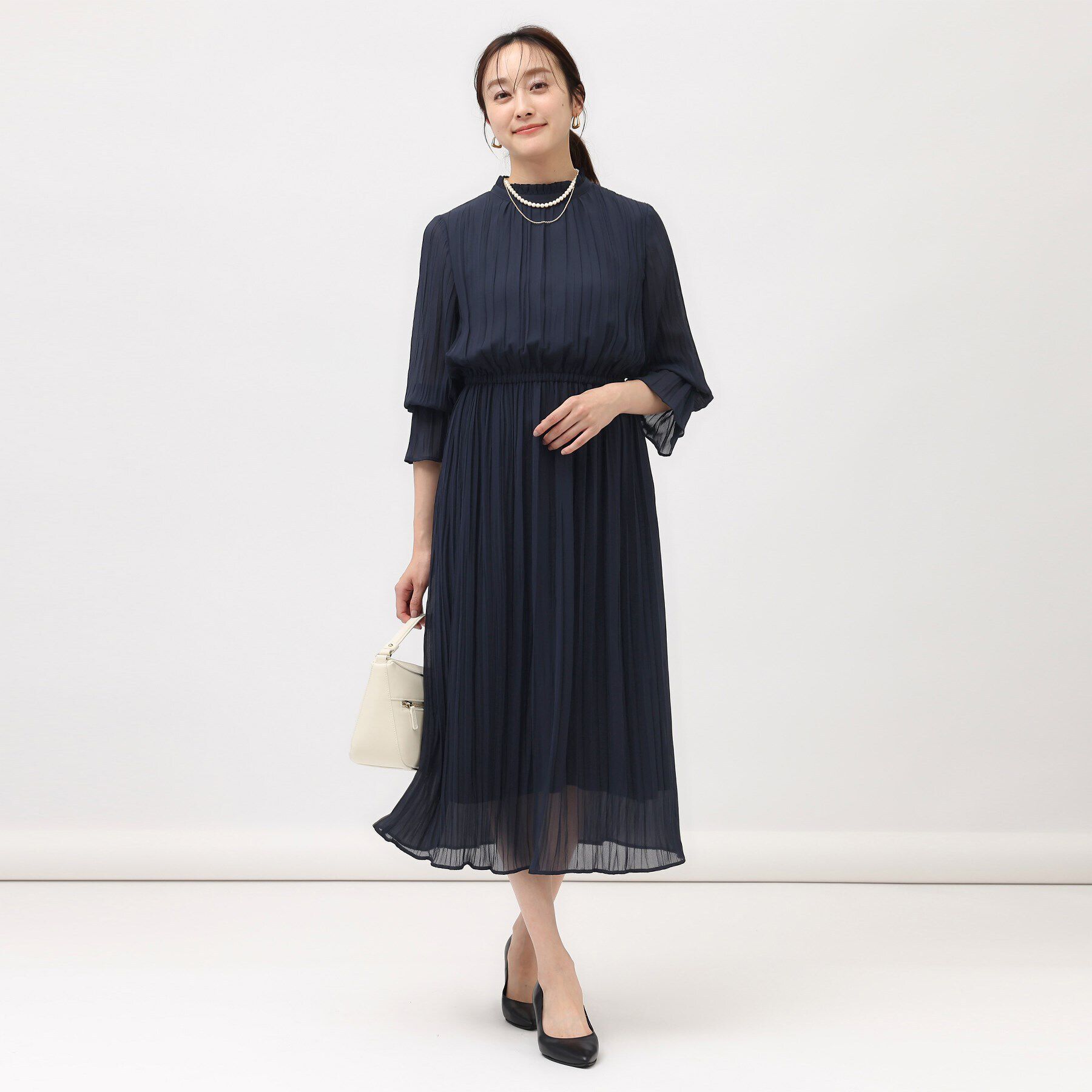 UNTITLED「【お呼ばれドレス】ジョーゼット オケージョンワンピース」|ワンピース|