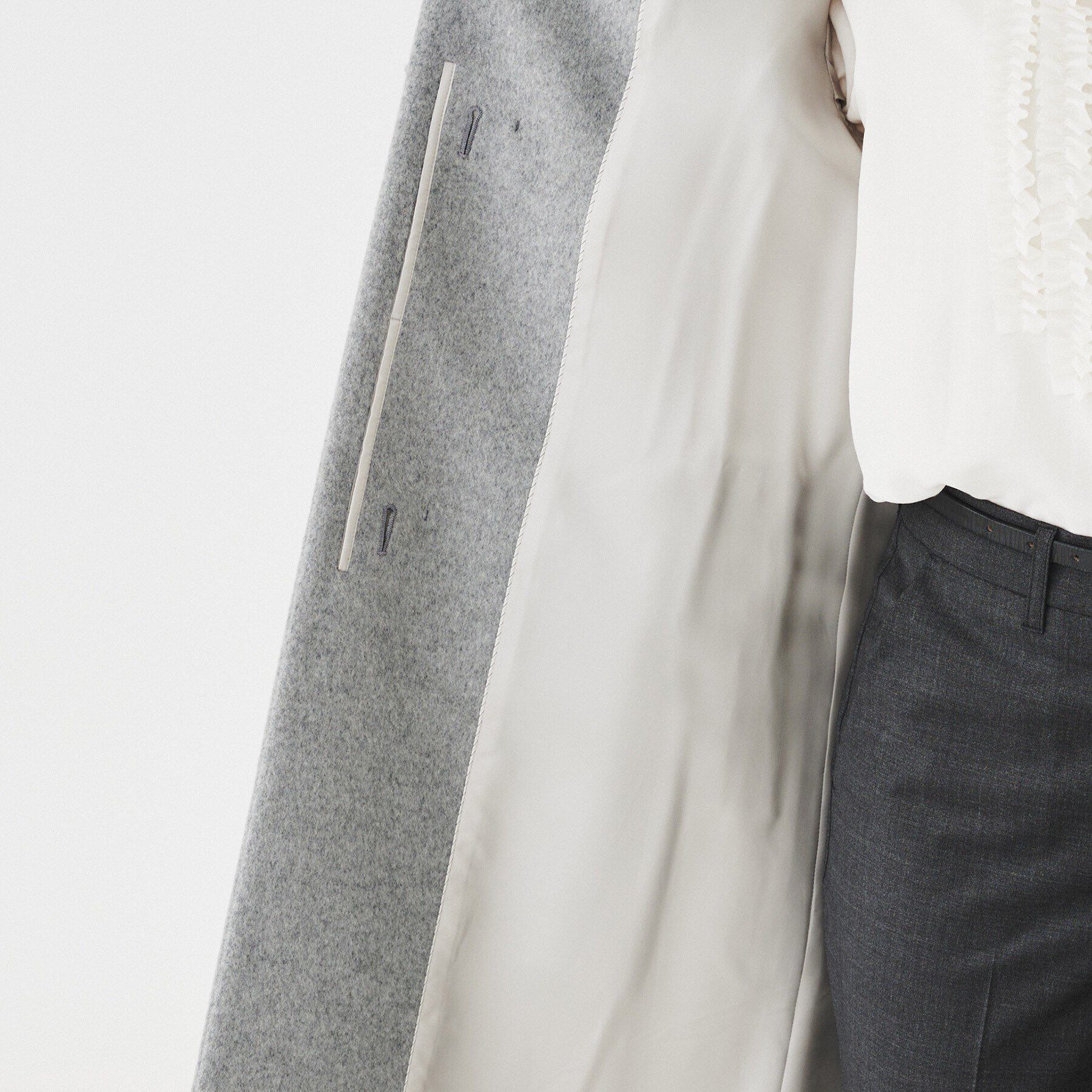 UNTITLED「【日本製】2WAYスタンドカラーロングコート」|その他|