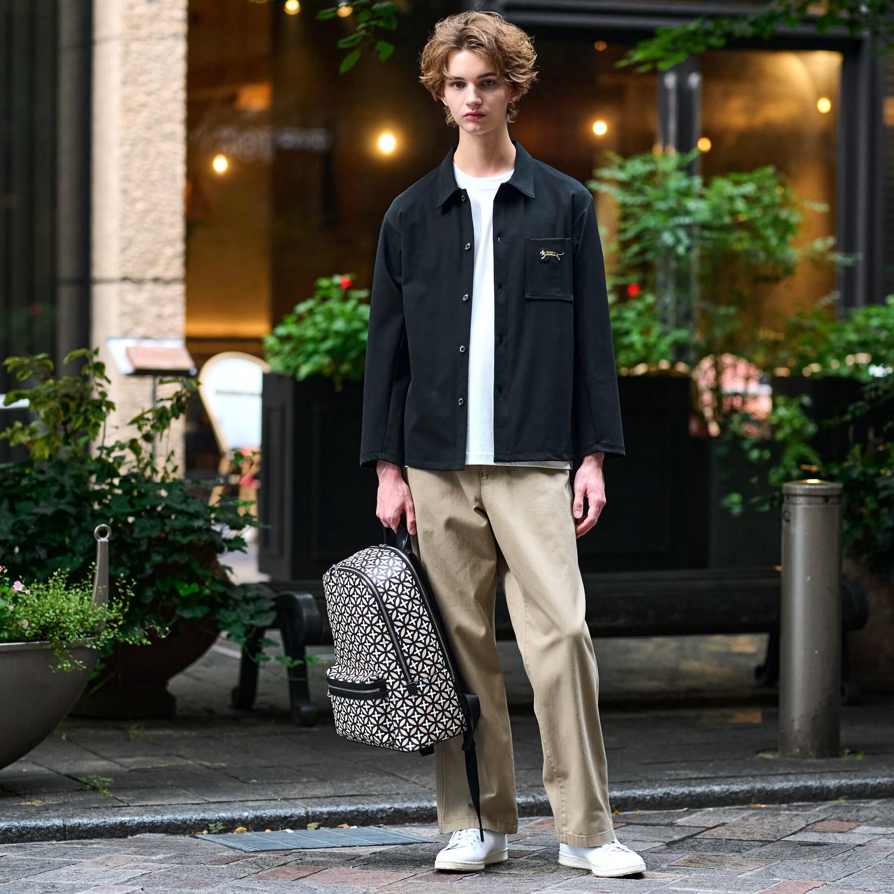 DRESSTERIOR「タイガー刺繍 カットソーシャツ」|シャツ・ブラウス|