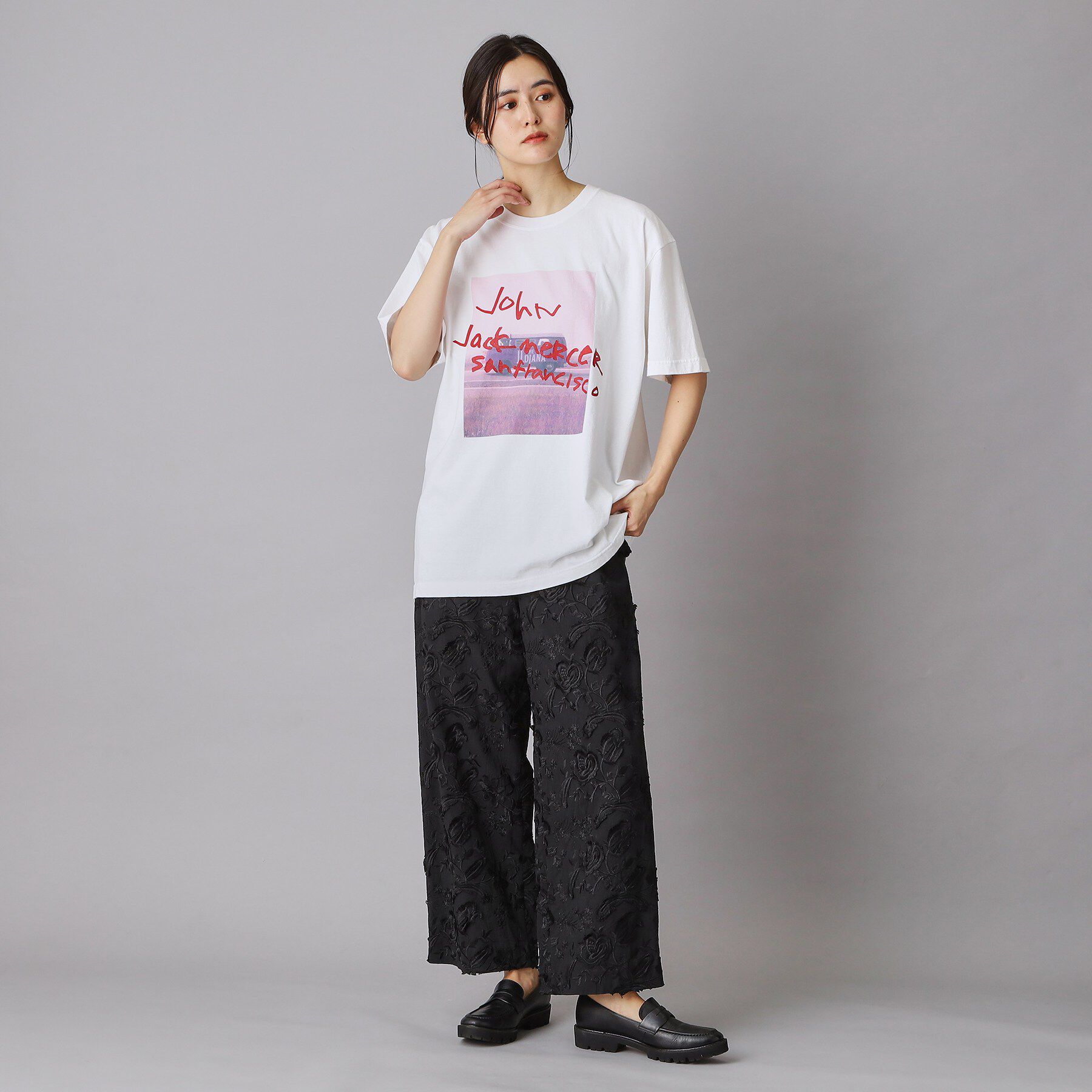 DRESSTERIOR「3Dエンブロイダリーイージーパンツ」|その他|