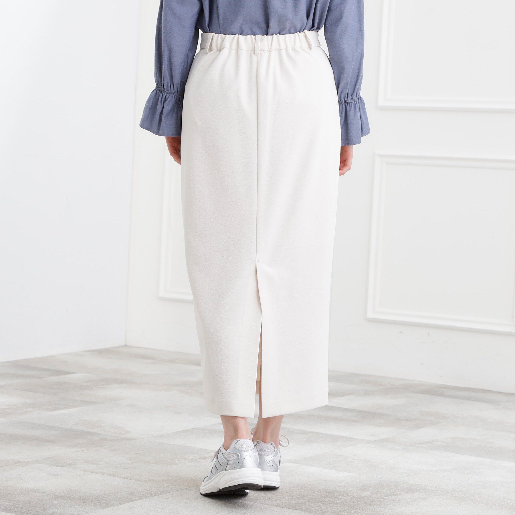 grove「カットツイルタックナロースカート」|スカート|