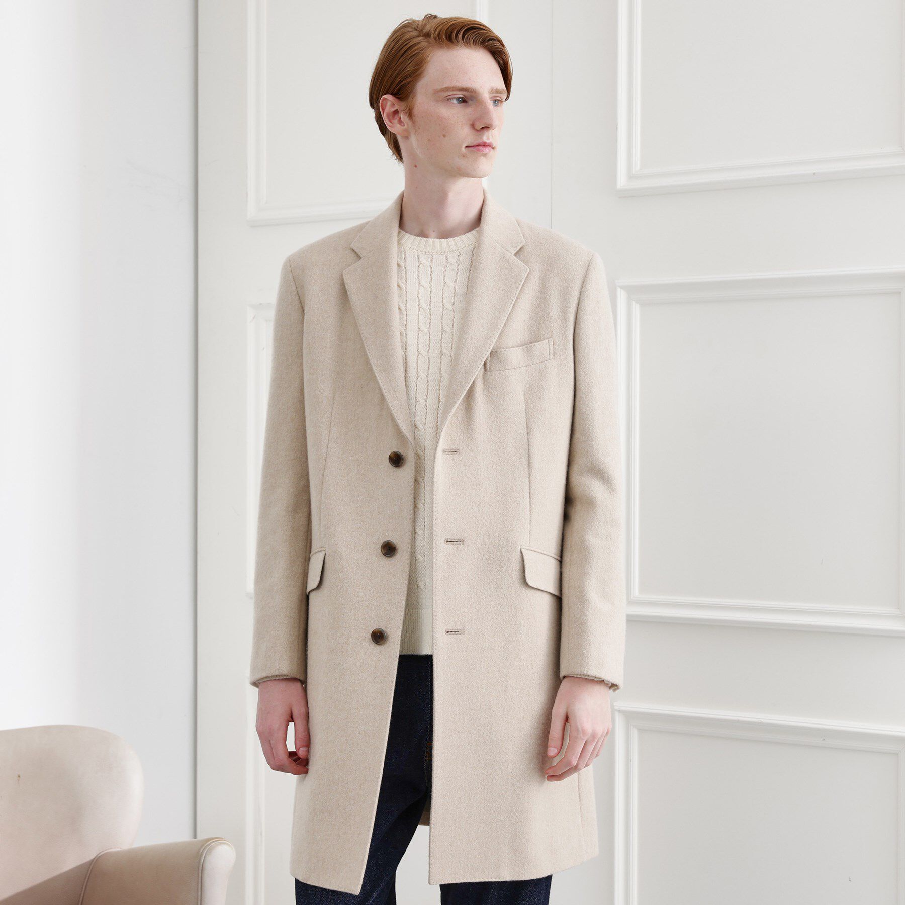 TAKEO KIKUCHI「【LIMITED】ウール混チェスターコート」|その他|