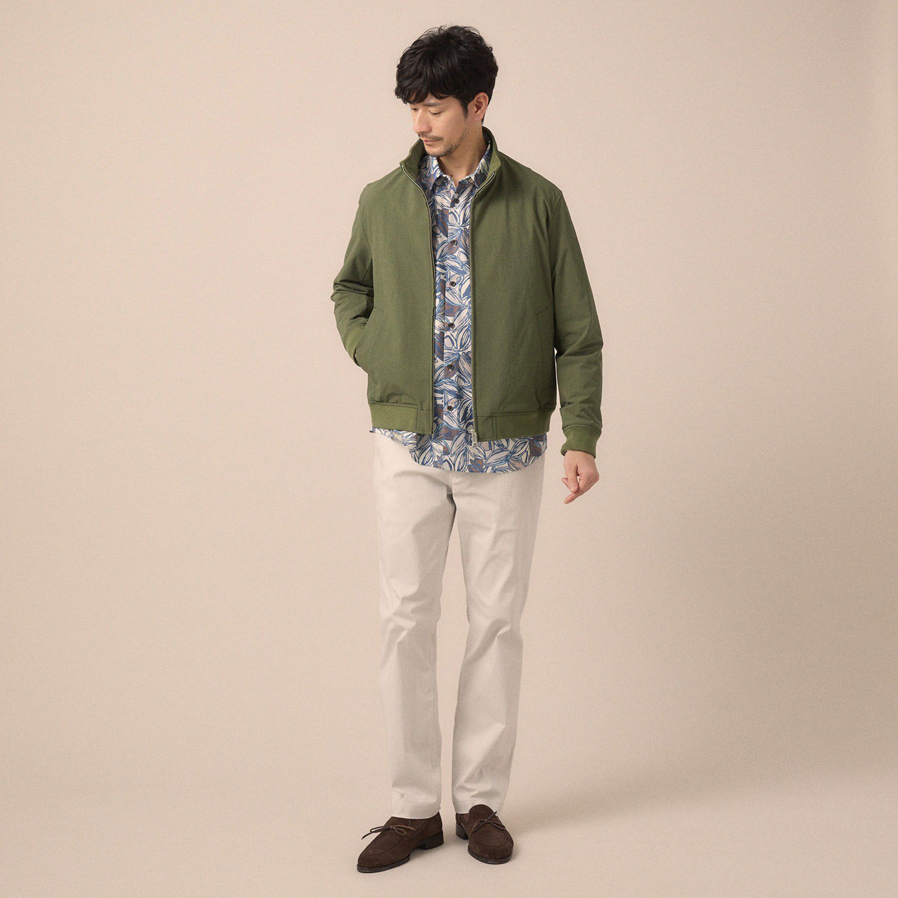 TAKEO KIKUCHI「スタンドカラー ショート リブ ブルゾン」|ブルゾン・スタジャン|