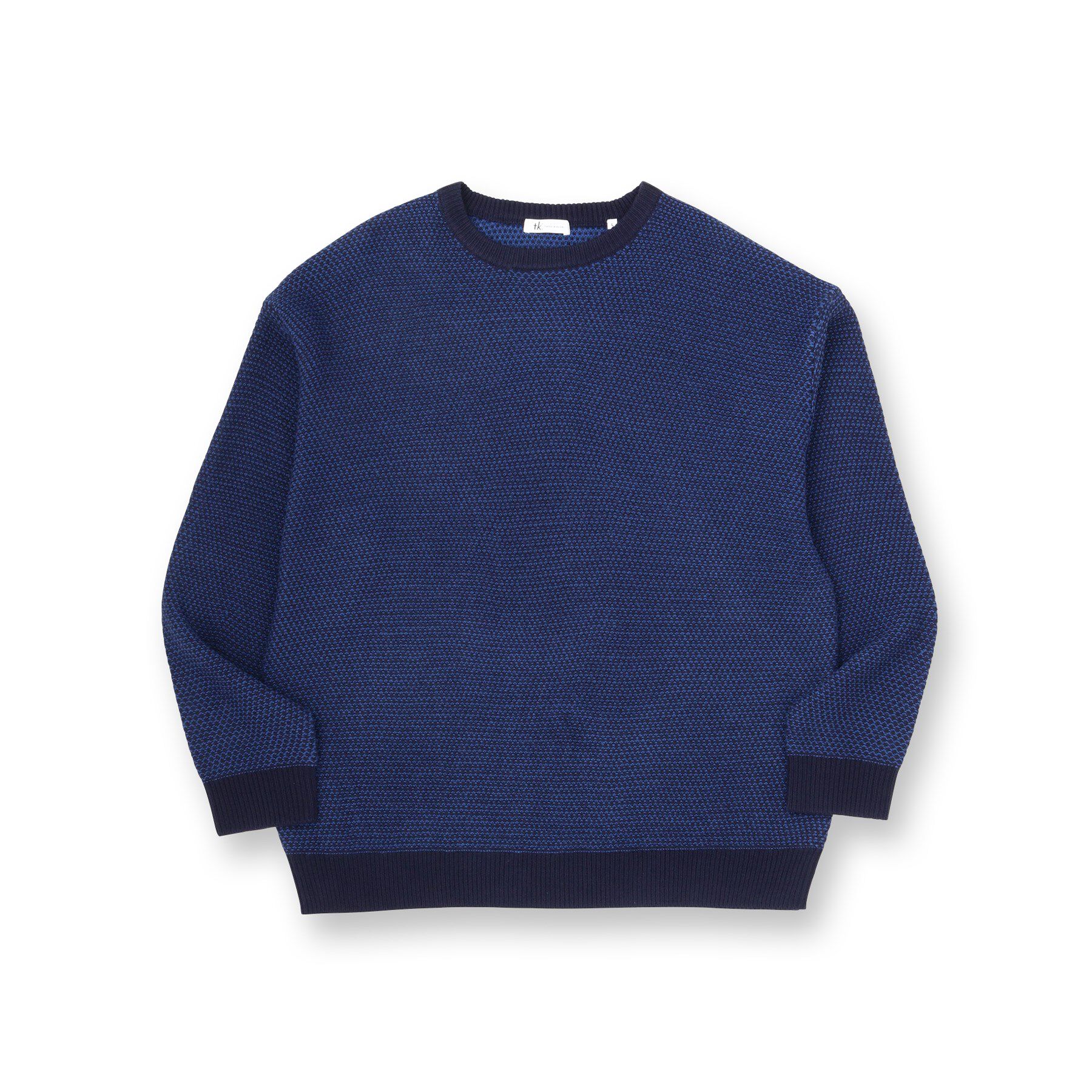 tk.TAKEO KIKUCHI「バーズアイライクボーダーニット」|ニット・セーター|