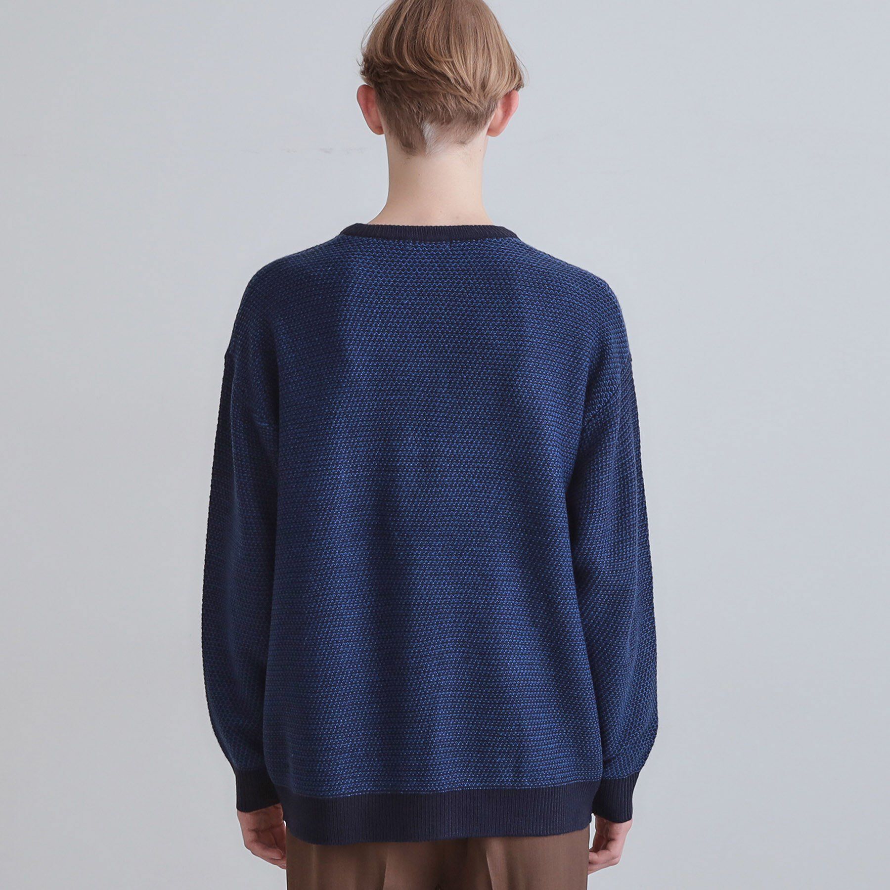 tk.TAKEO KIKUCHI「バーズアイライクボーダーニット」|ニット・セーター|