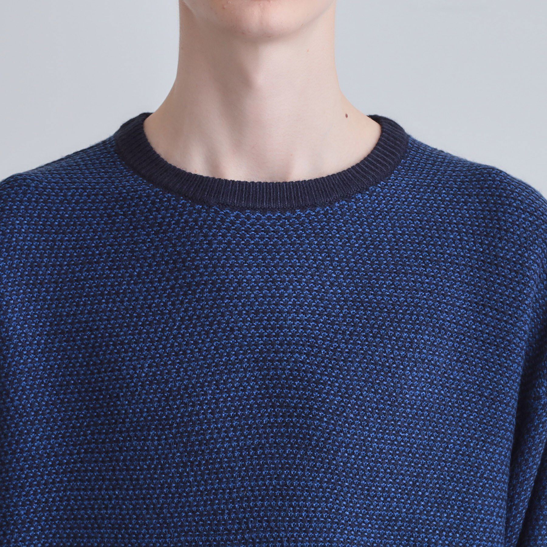 tk.TAKEO KIKUCHI「バーズアイライクボーダーニット」|ニット・セーター|