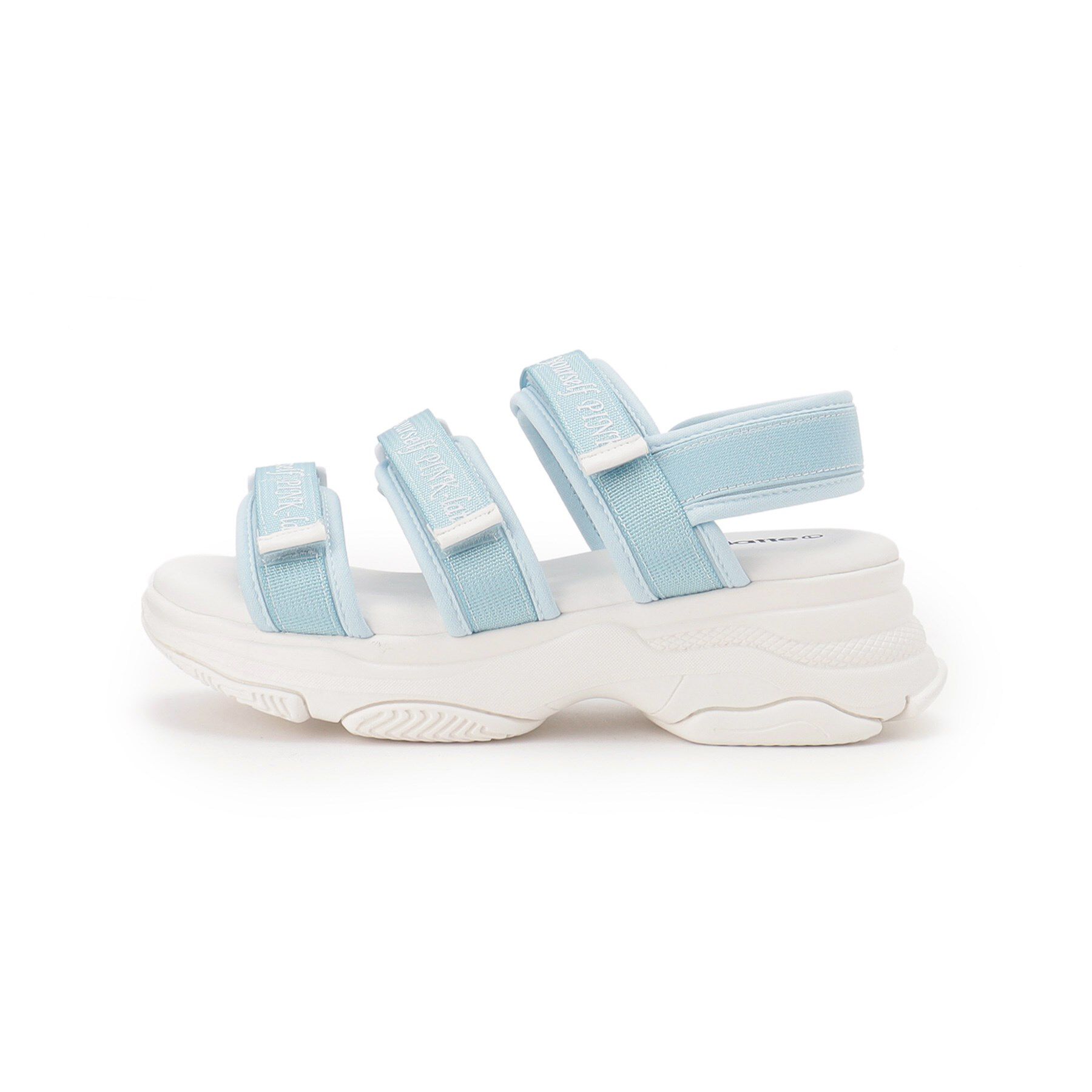 PINK-latte「【定番】3本ベルトスポサン」|サンダル|