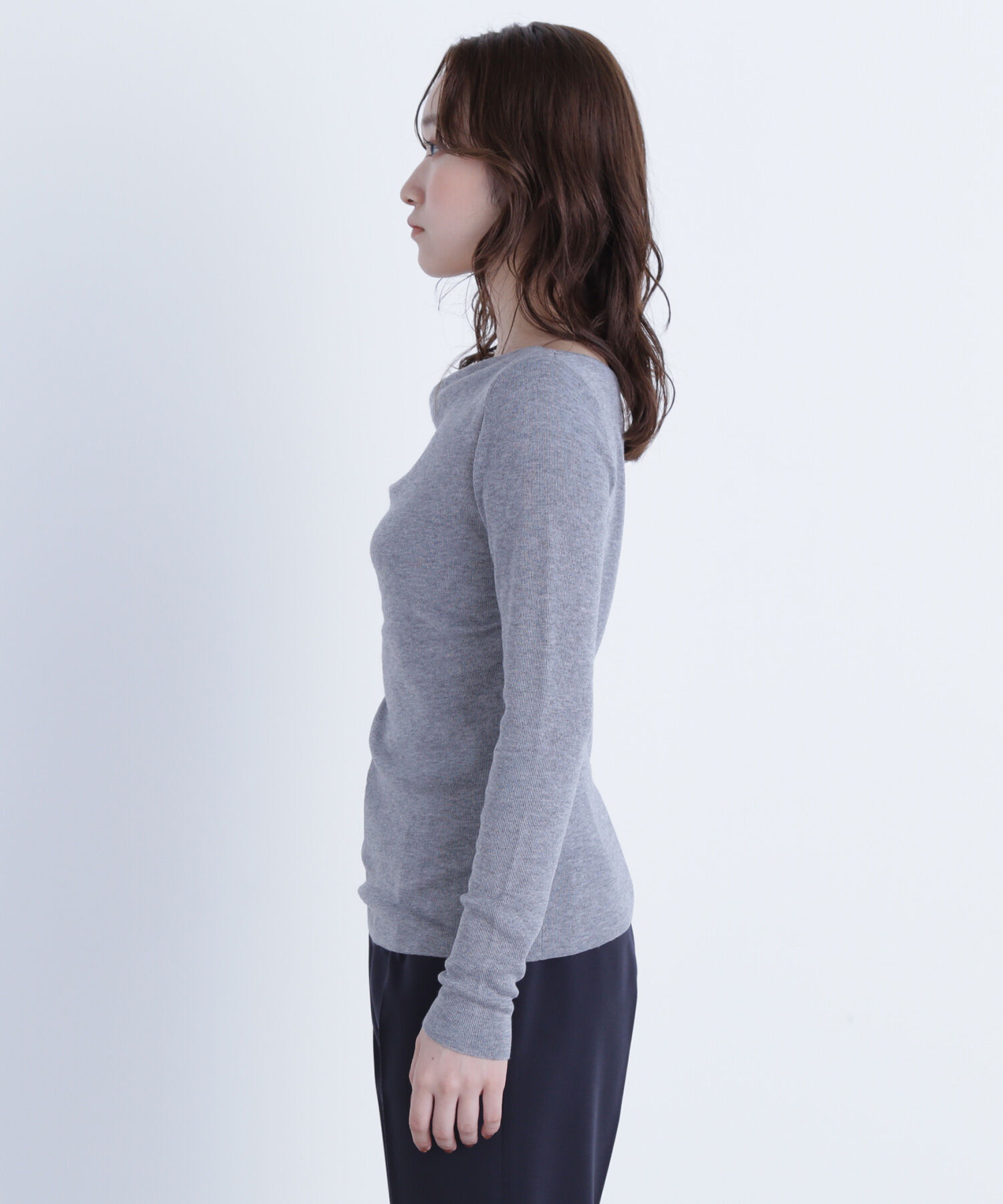  「ドレープコンパクトニット」|ニット・セーター|