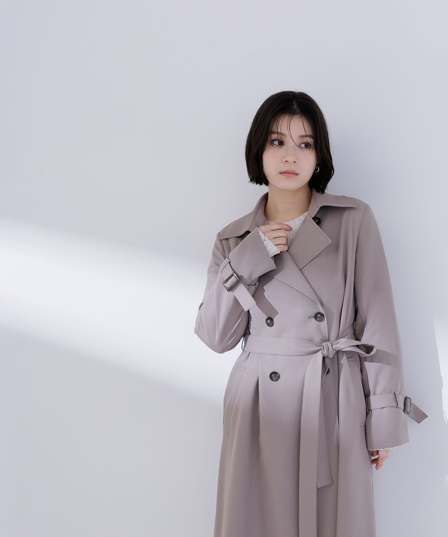  「パウダーツイルトレンチコート」|その他|