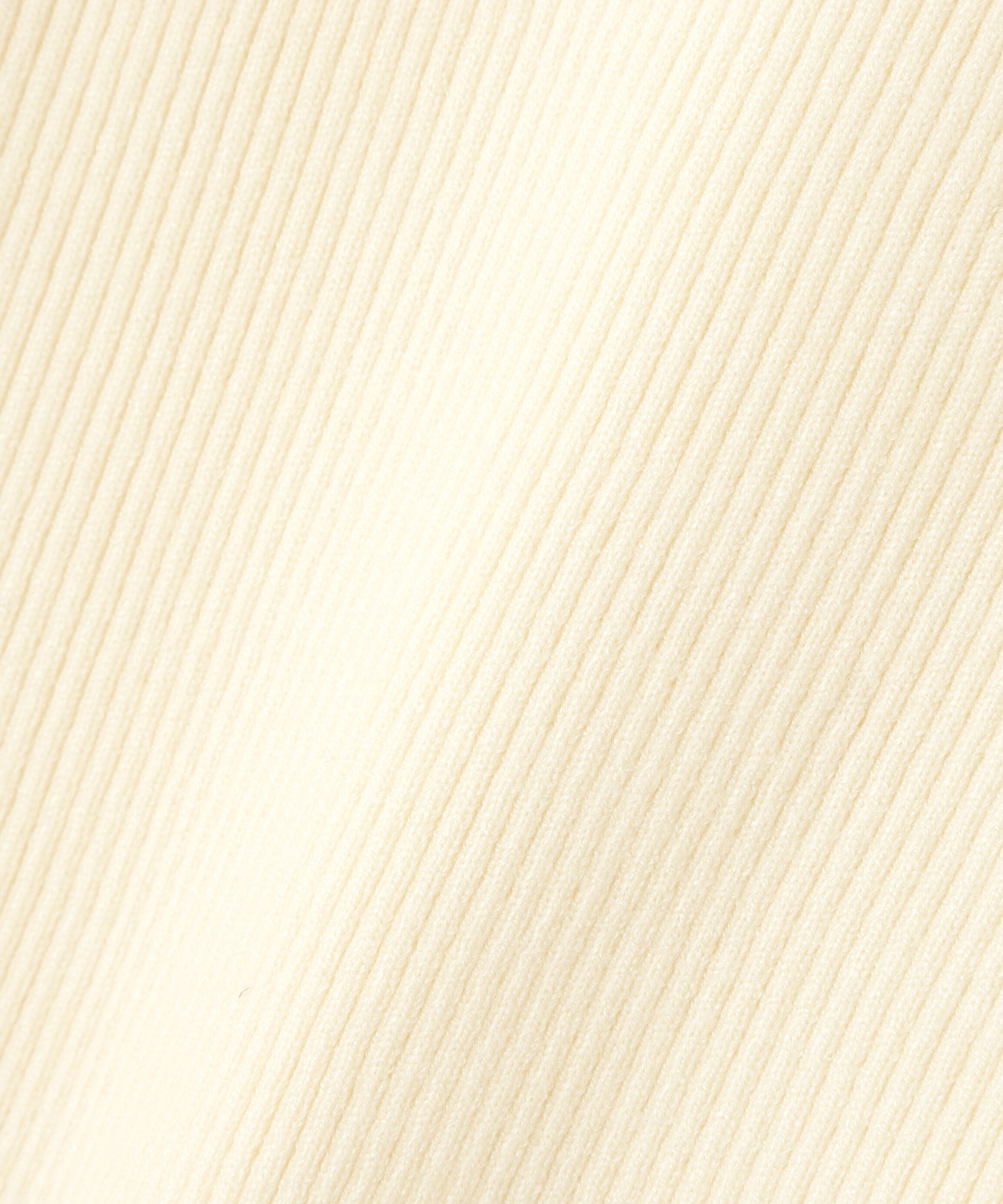  「〈洗える〉マシンウォッシャブルボトルネックリブニット」|ニット・セーター|