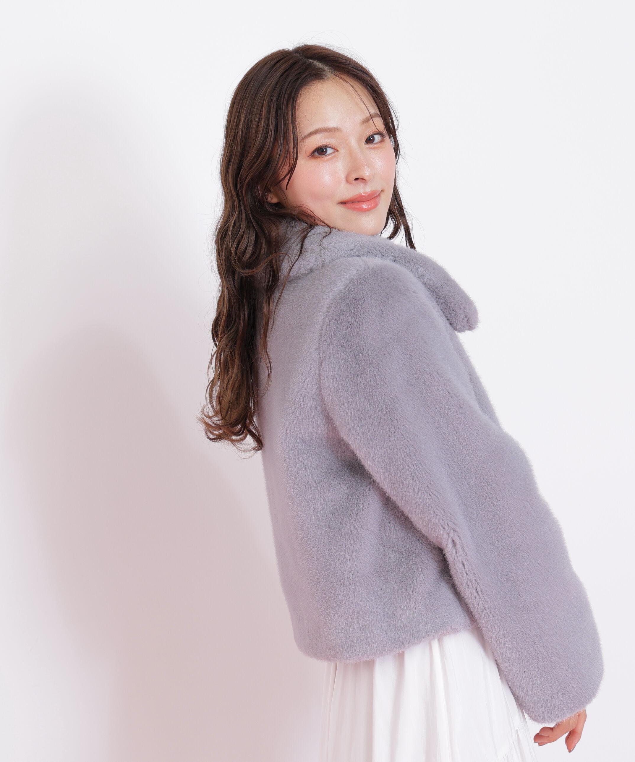  「フェイクファーショートジャケット」|その他|