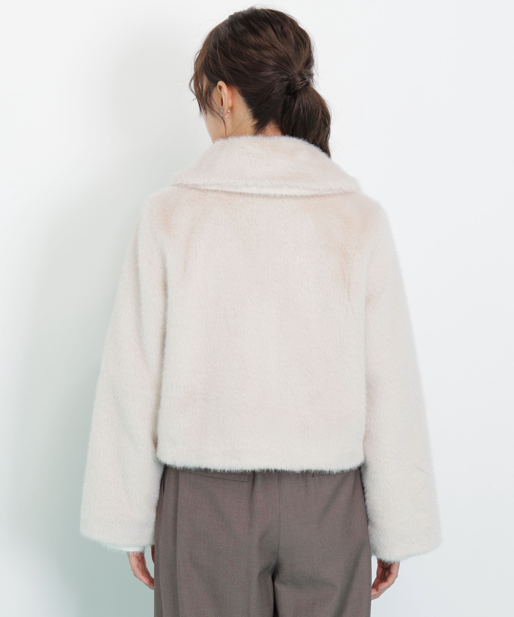  「フェイクファーショートジャケット」|その他|