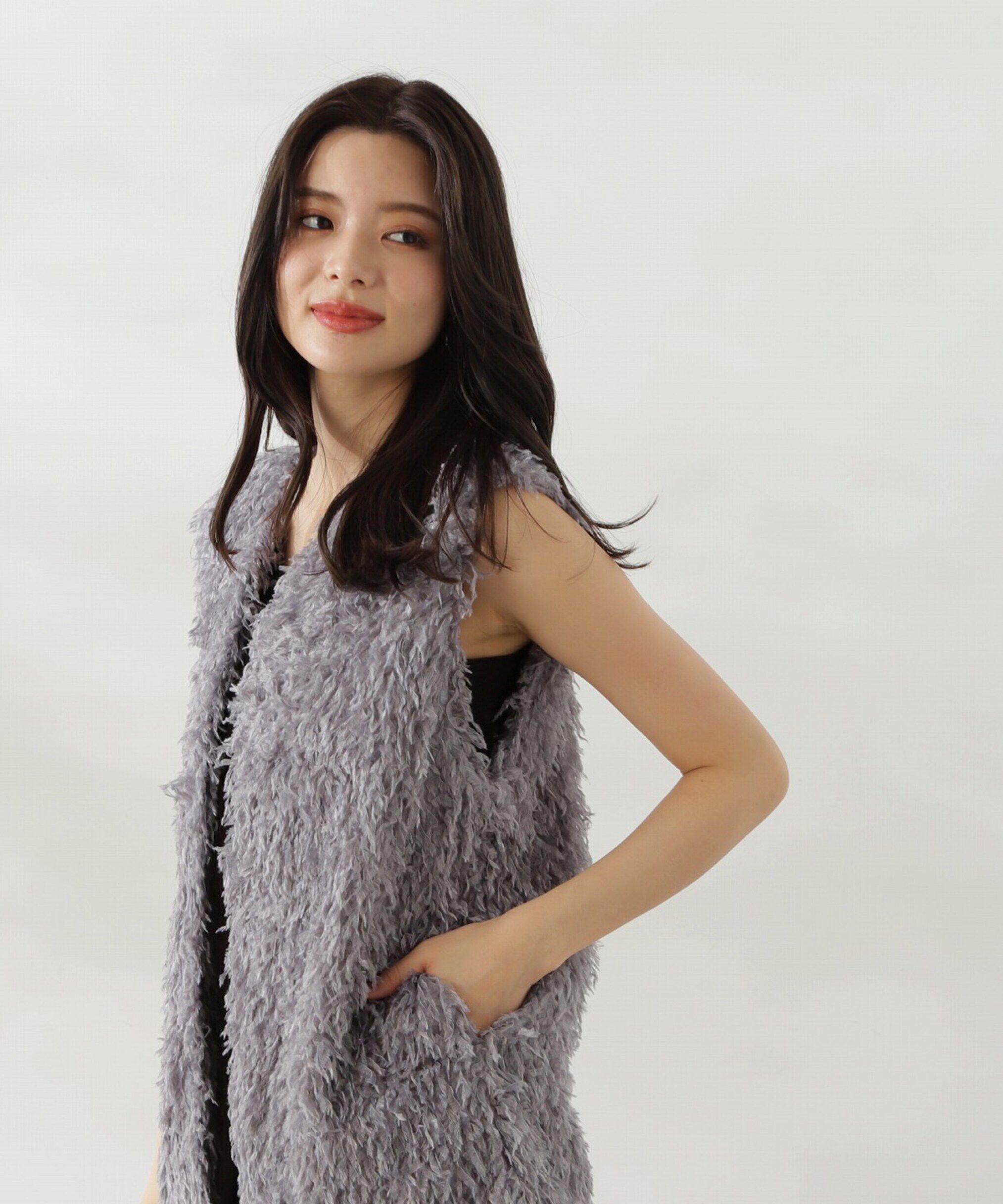 PROPORTION BODY DRESSING「フェザーヤーンジレセットニットワンピース24AW」|ワンピース|