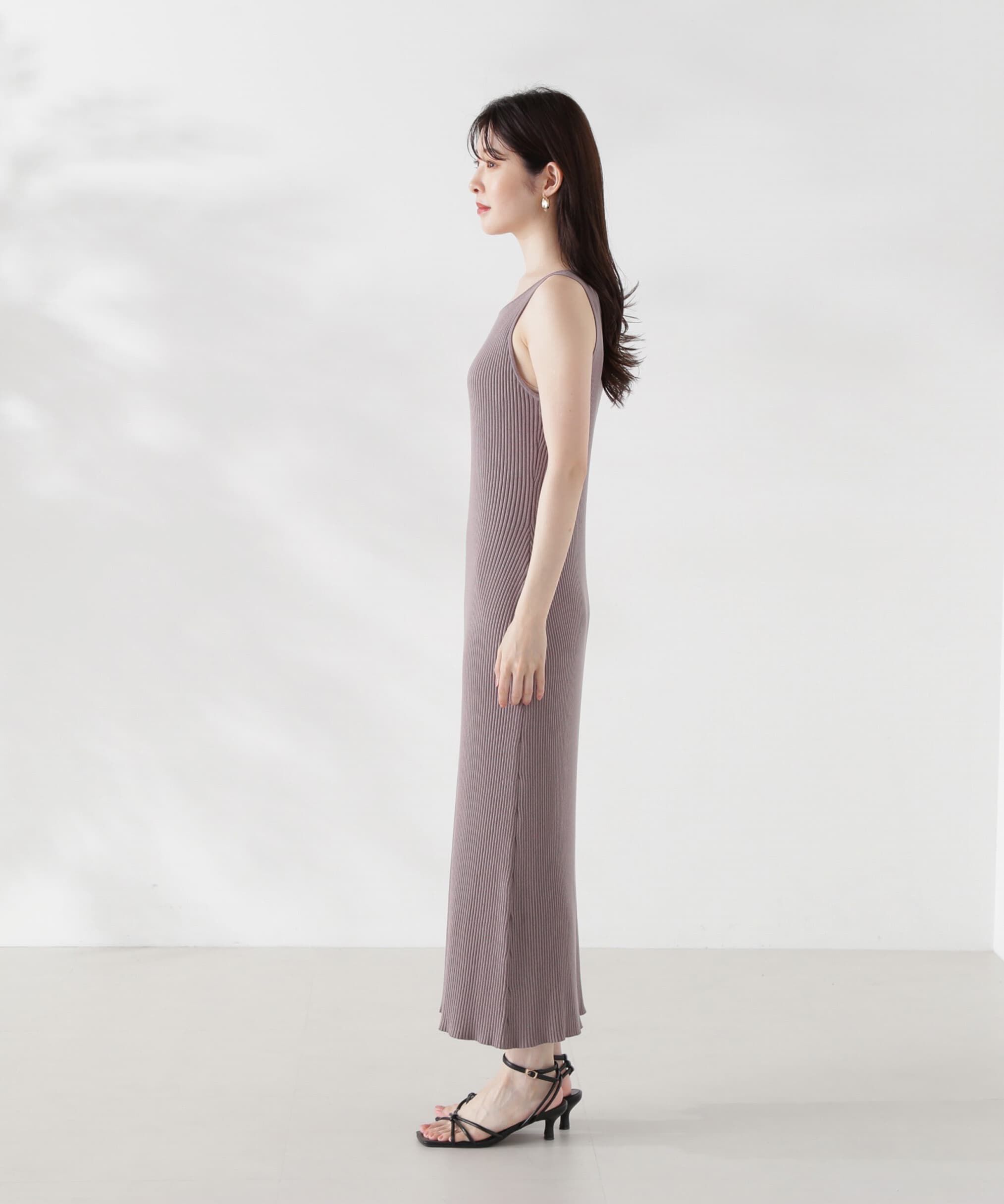 PROPORTION BODY DRESSING「フェザーヤーンジレセットニットワンピース24AW」|ワンピース|