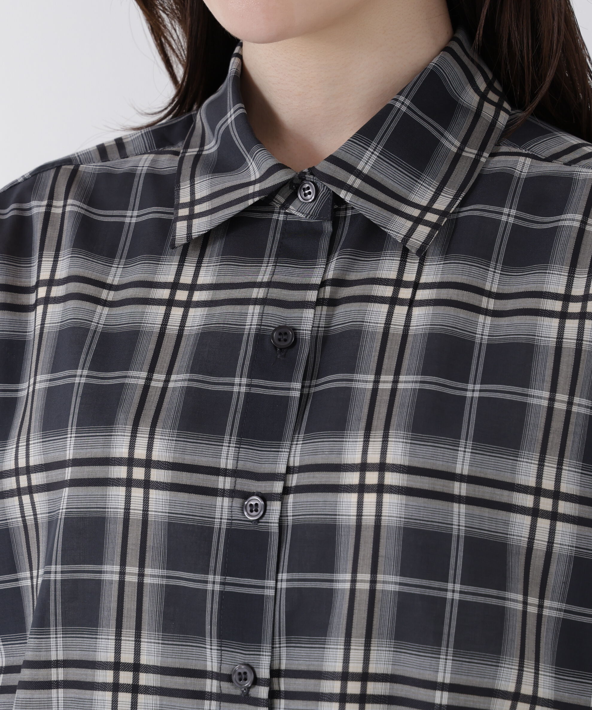 PROPORTION BODY DRESSING「シアーシャツ」|シャツ・ブラウス|