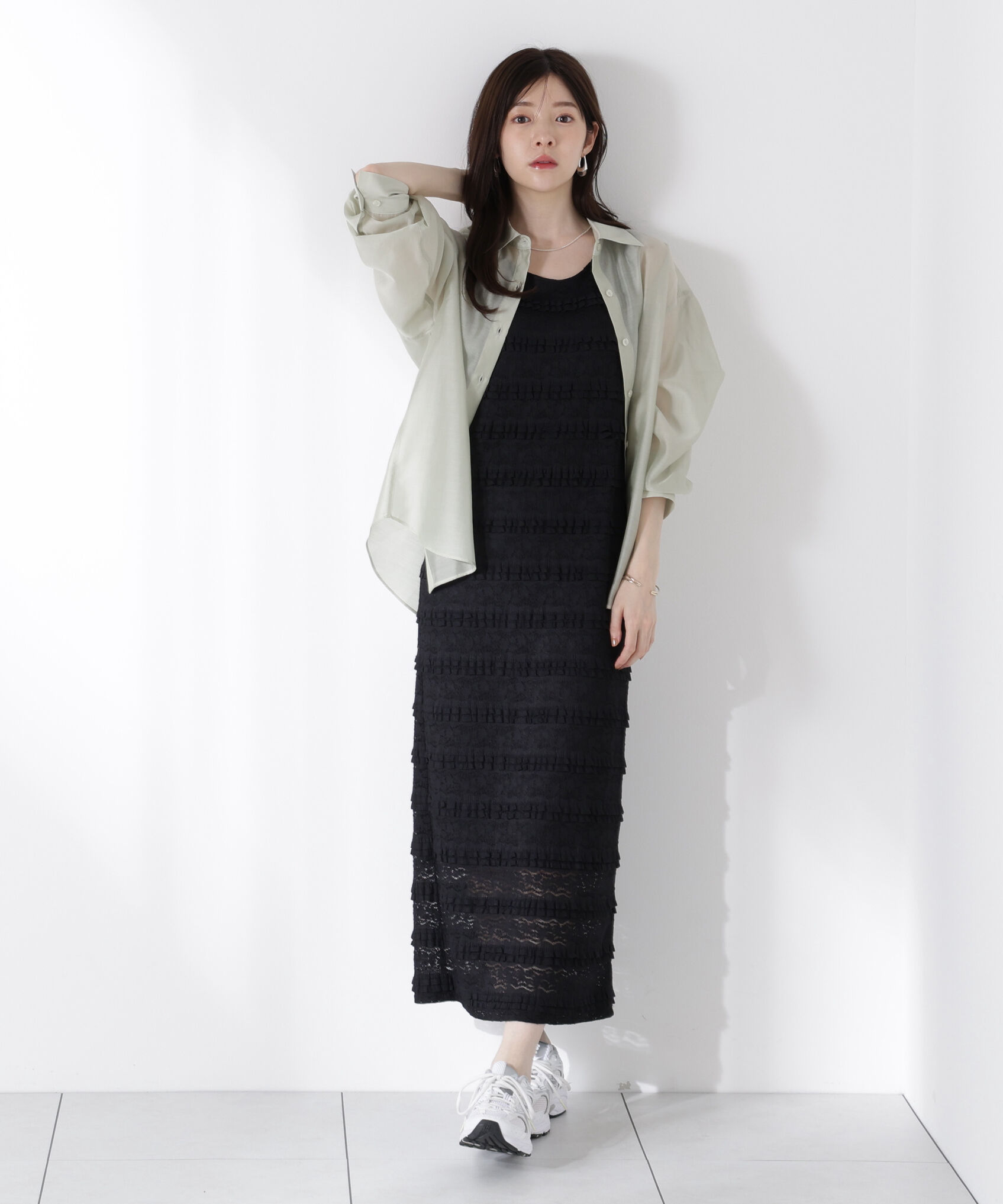 PROPORTION BODY DRESSING「シアーシャツ」|シャツ・ブラウス|