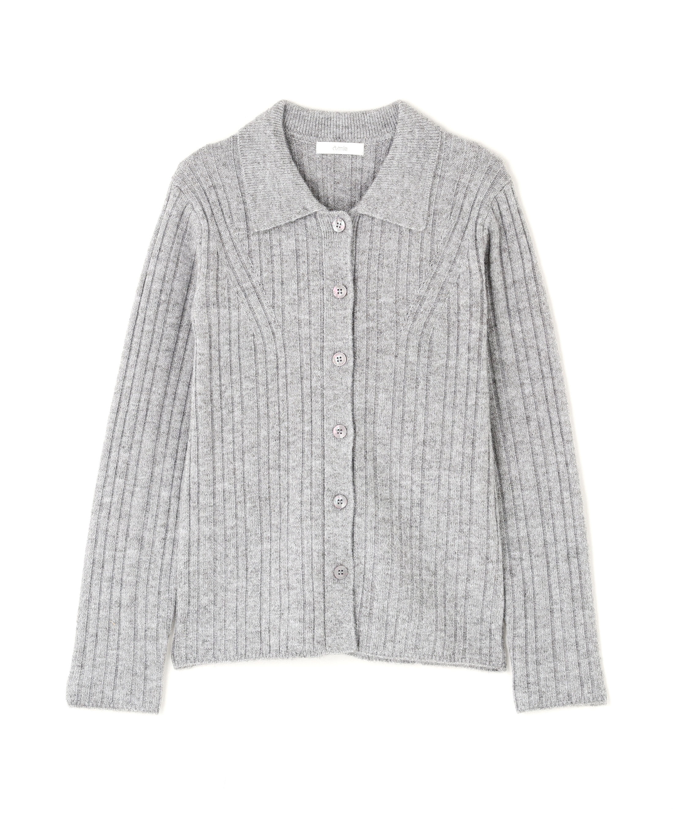 PROPORTION BODY DRESSING「カラーネックラメニット 25AW」|ニット・セーター|