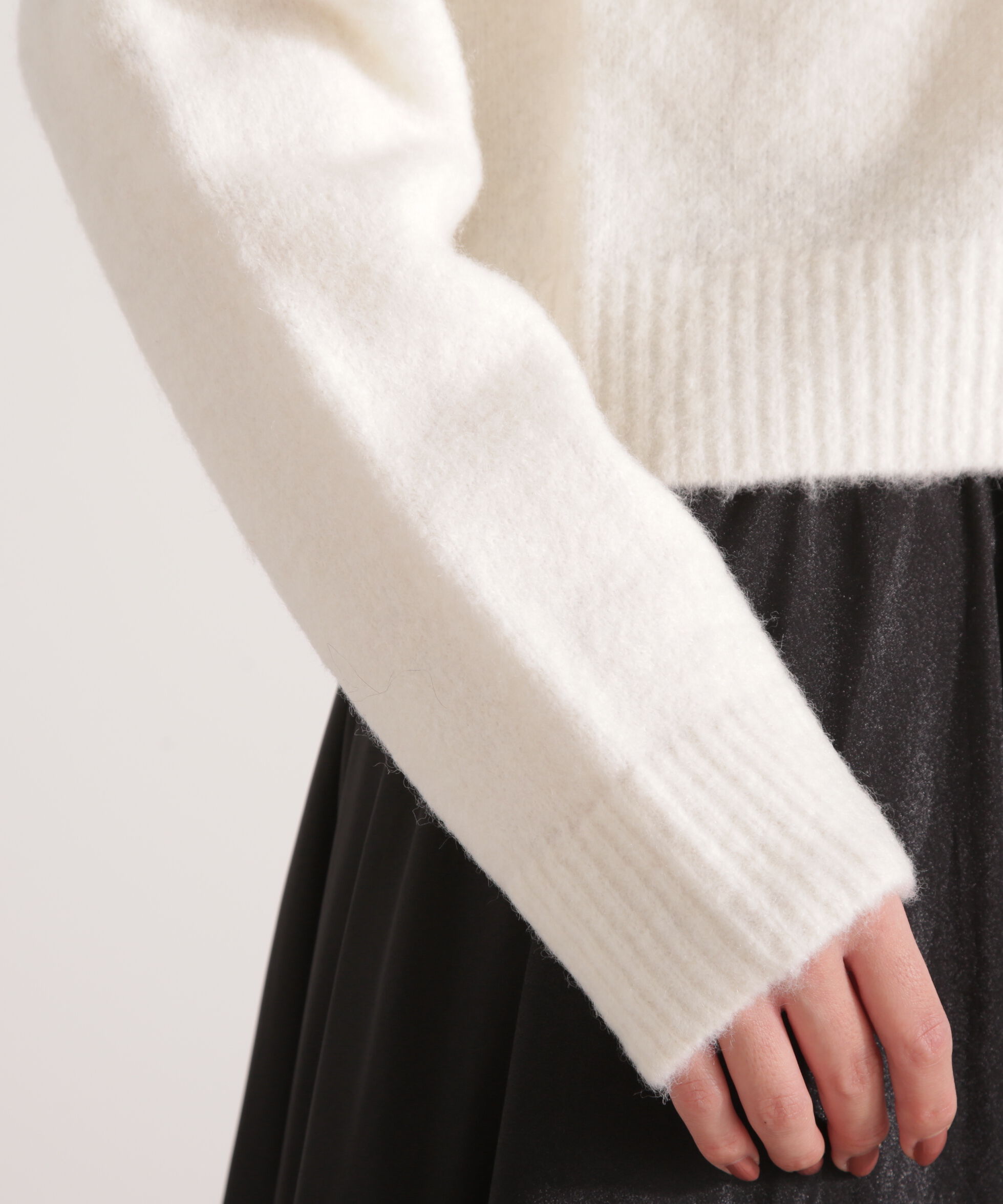 PROPORTION BODY DRESSING「釦POINTウール混カーディガン 25AW」|カーディガン|