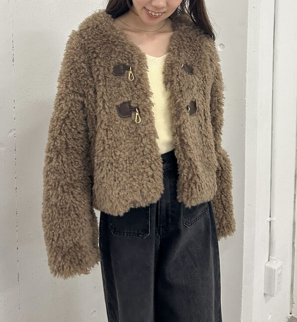 archives「フロントビットプードルファーコート」|その他|MOCHA