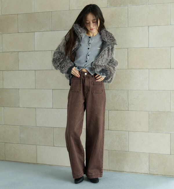 archives「ＺＩＰミックスファーブルゾン」|その他|