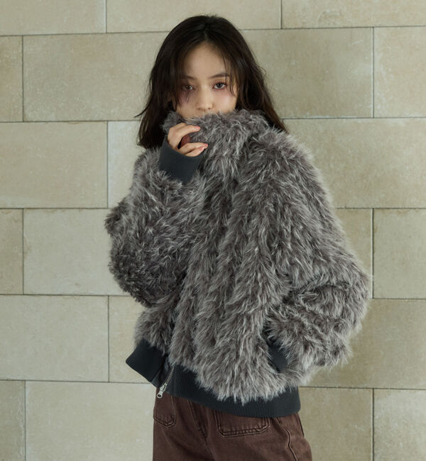 archives「ＺＩＰミックスファーブルゾン」|その他|