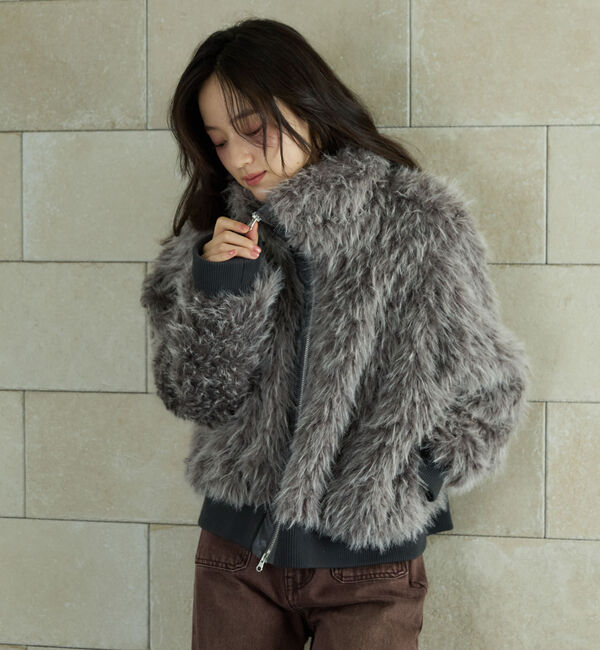 archives「ＺＩＰミックスファーブルゾン」|その他|