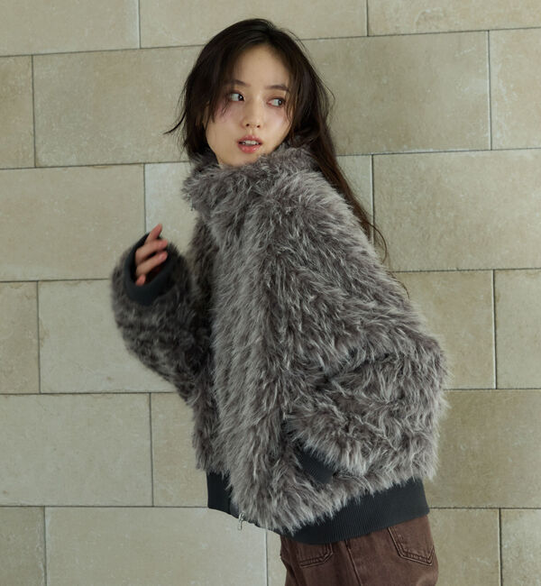 archives「ＺＩＰミックスファーブルゾン」|その他|