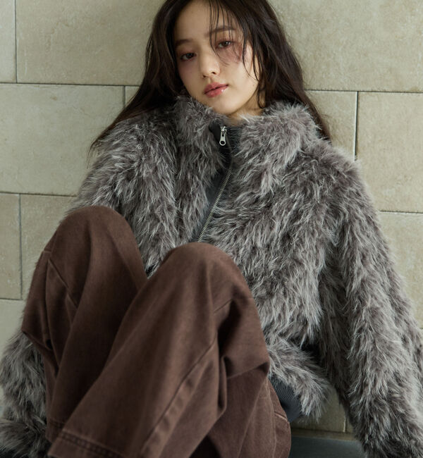 archives「ＺＩＰミックスファーブルゾン」|その他|