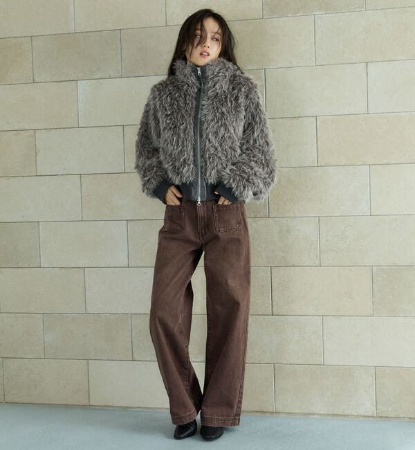 archives「ＺＩＰミックスファーブルゾン」|その他|