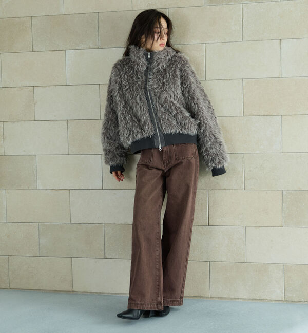 archives「ＺＩＰミックスファーブルゾン」|その他|