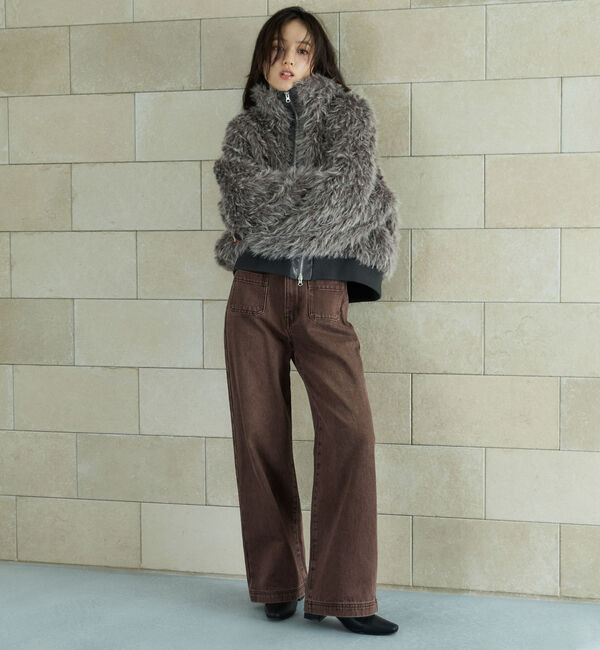 archives「ＺＩＰミックスファーブルゾン」|その他|