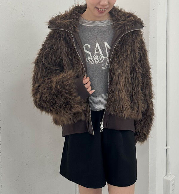 archives「ＺＩＰミックスファーブルゾン」|その他|