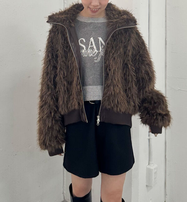 archives「ＺＩＰミックスファーブルゾン」|その他|