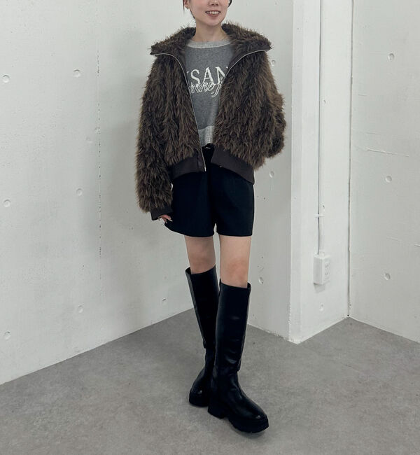 archives「ＺＩＰミックスファーブルゾン」|その他|