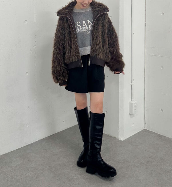 archives「ＺＩＰミックスファーブルゾン」|その他|