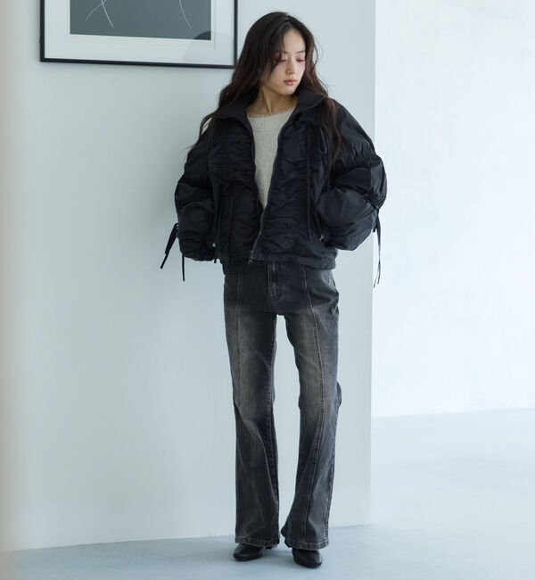 archives「リボンシャ－リング中綿ブルゾン」|その他|