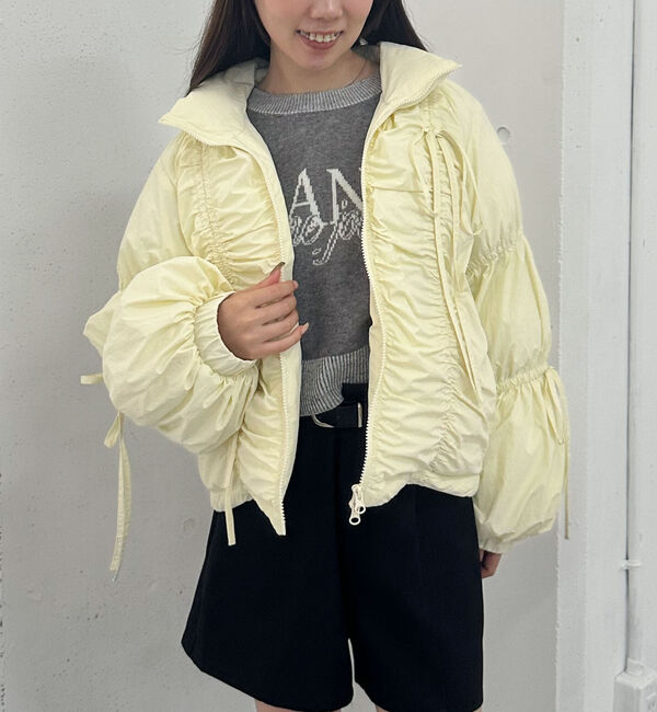 archives「リボンシャ－リング中綿ブルゾン」|その他|