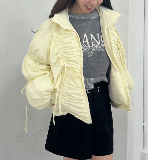 archives「リボンシャ－リング中綿ブルゾン」|その他|